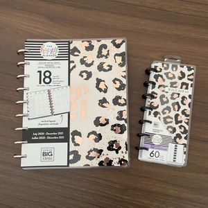 Classic deluxe 18month planner w/metal disc